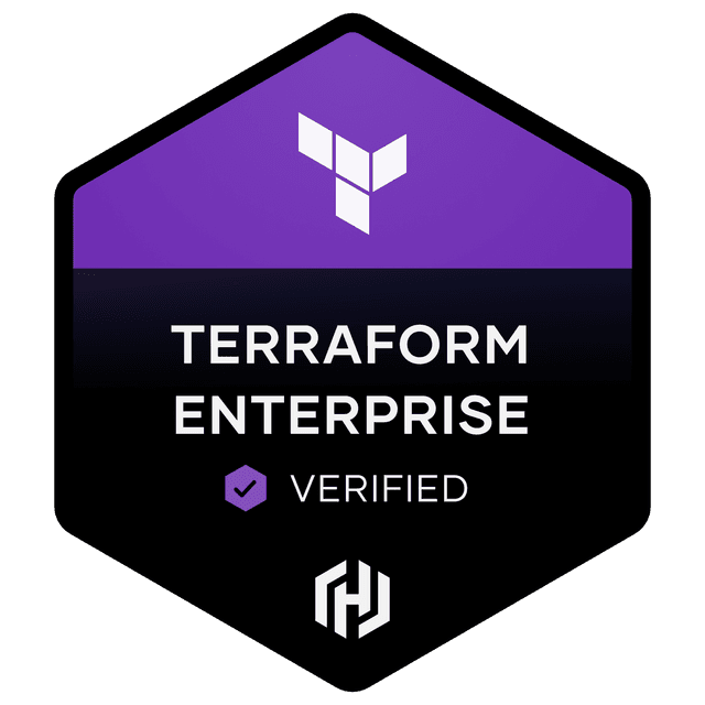 Terraform Enterprise Partnership Badge